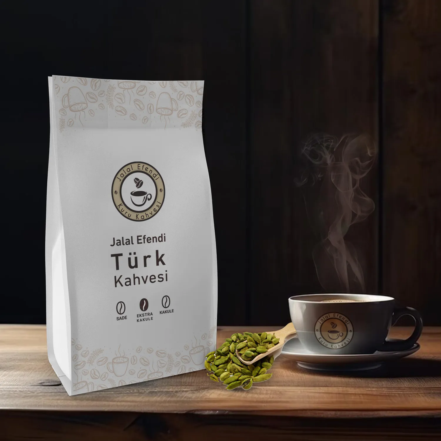 Extra cardamom coffee